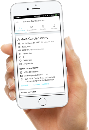Schedule a demo and start organizing your patients information today - Electronic health record HuliPractice