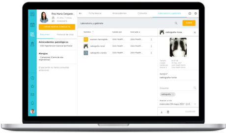 Protect your information - Electronic health record HuliPractice