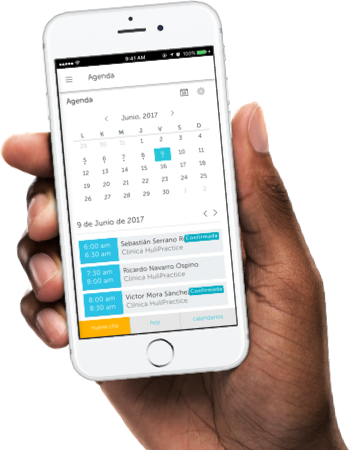 Solicita una demostración y comienza a organizar tu consultorio hoy - Agenda electrónica HuliPractice