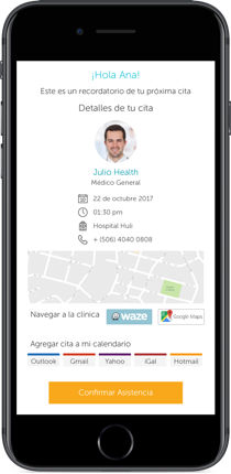 Disminuye el ausentismo - Agenda electrónica HuliPractice
